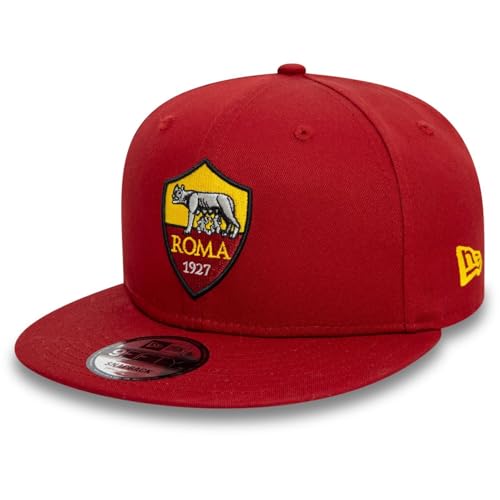 New Era Unisex as Roma Baseballkappe, Dunkelrot, M/L von AS Roma