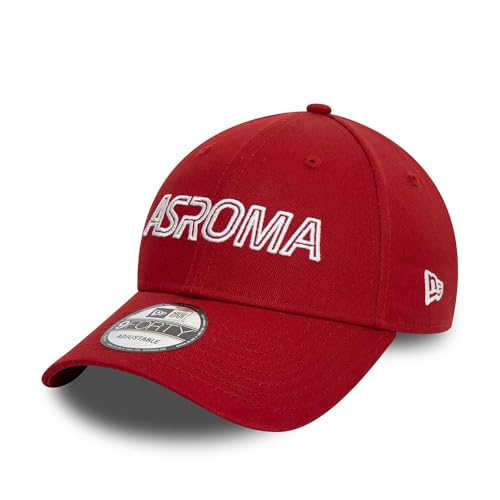 New Era Unisex as Roma Baseballkappe, Dunkelrot, M/L von AS Roma