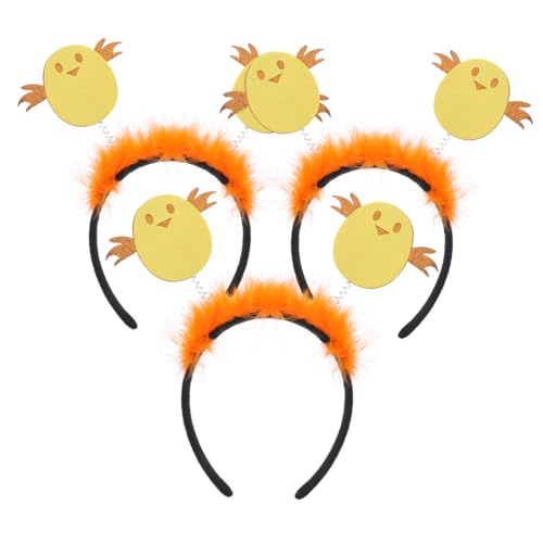 3St kleines gelbes hühnchen stirnband Mädchenhaar geschwollen Make-up-Haarwickel-Stirnband Hahnkostüm huhn haarreif wedding hair accessories Hühnerhaarreif Haarreifen für die Party ASAKKURA 3St kleines gelbes hühnchen stirnband Mädchenhaar geschwollen Make-up-Haarwickel-Stirnband Hahnkostüm huhn haarreif wedding hair accessories Hühnerhaarreif Haarreifen für die Party ASAKKURA von ASAKKURA