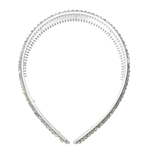 ASAKKURA 1 Stück Mode Weibliche Stirnband Exquisiten Weitseitig Strasskopf Hoop Haardekor von ASAKKURA
