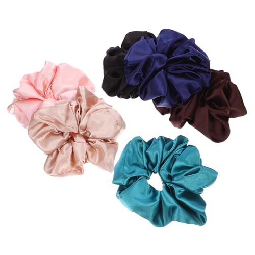 ASAKKURA Stilvolle Haargummis Mit Satinschleife 6er-pack Elastische Haarbänder Für Damen Und Mädchen Bequemer Pferdeschwanzhalter Aus Stoff Für Haar-accessoires ASAKKURA Stilvolle Haargummis Mit Satinschleife 6er-pack Elastische Haarbänder Für Damen Und Mädchen Bequemer Pferdeschwanzhalter Aus Stoff Für Haar-accessoires von ASAKKURA