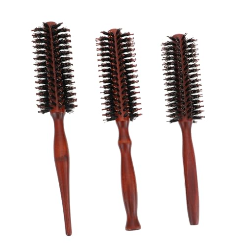 ASAKKURA Haar-werkzeug-set 3er-pack Wildschweinborstenbürste Entwirrungsbürste Runde Haarbürste für Frauen und Männer Haarbürste Zum Stylen ASAKKURA Haar-werkzeug-set 3er-pack Wildschweinborstenbürste Entwirrungsbürste Runde Haarbürste für Frauen und Männer Haarbürste Zum Stylen von ASAKKURA
