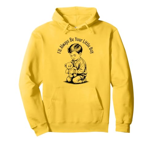"Be your little boy with bear" Zitat für Mutter oder Vatertag Pullover Hoodie "Be your little boy with bear" Zitat für Mutter oder Vatertag Pullover Hoodie von ASBDaddy