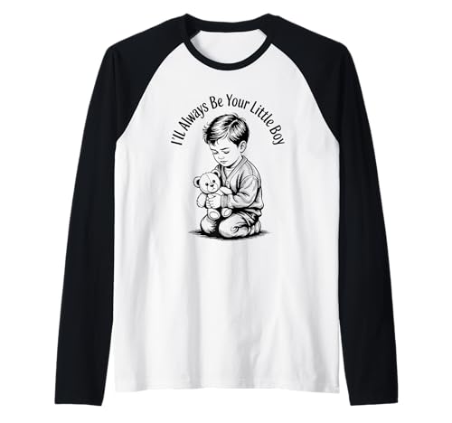 "Be your little boy with bear" Zitat für Mutter oder Vatertag Raglan "Be your little boy with bear" Zitat für Mutter oder Vatertag Raglan von ASBDaddy