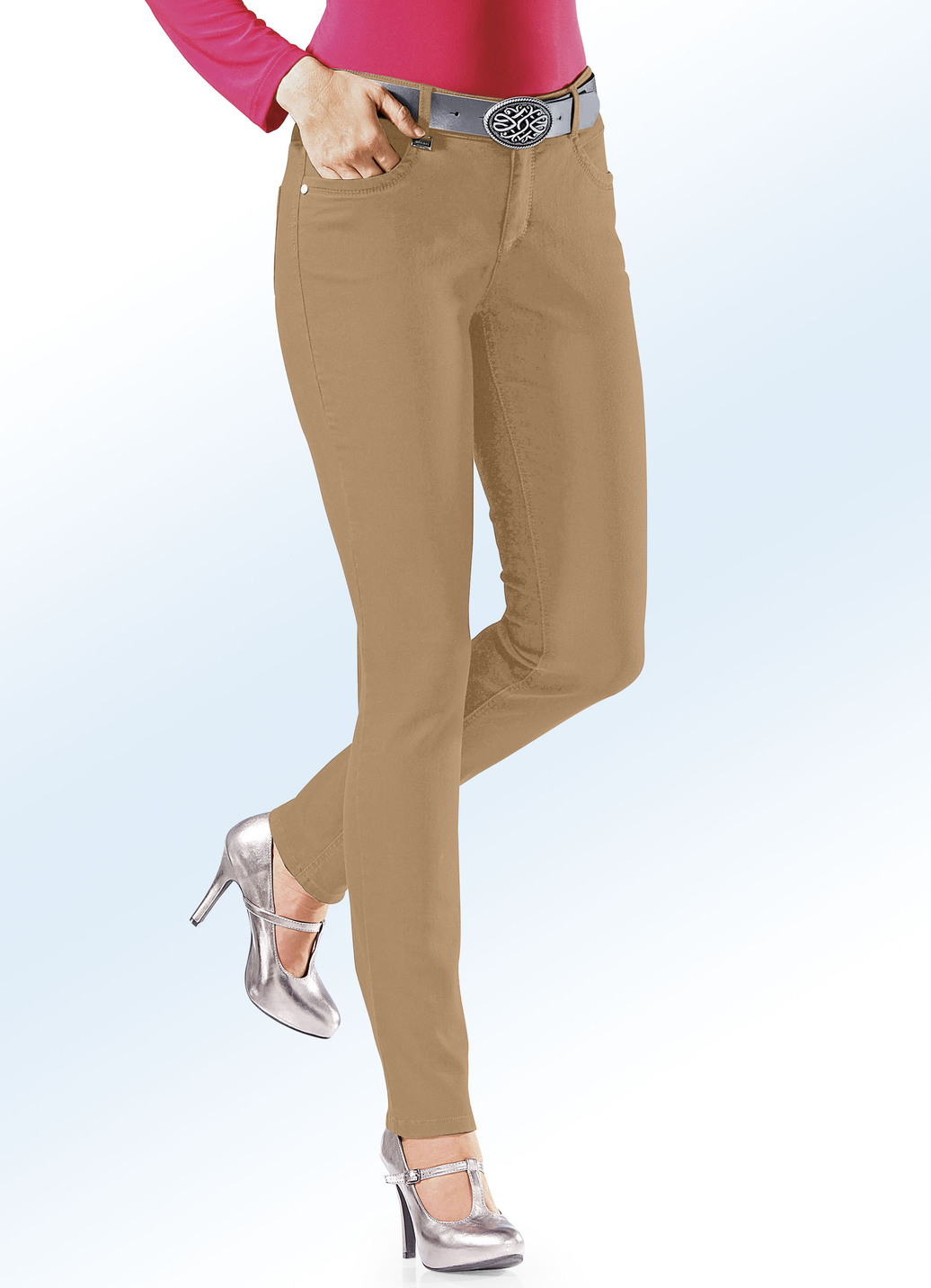 Magic-Jeans in 11 Farben, Cognac, Größe 48 Magic-Jeans in 11 Farben, Cognac, Größe 48 von ASCARI