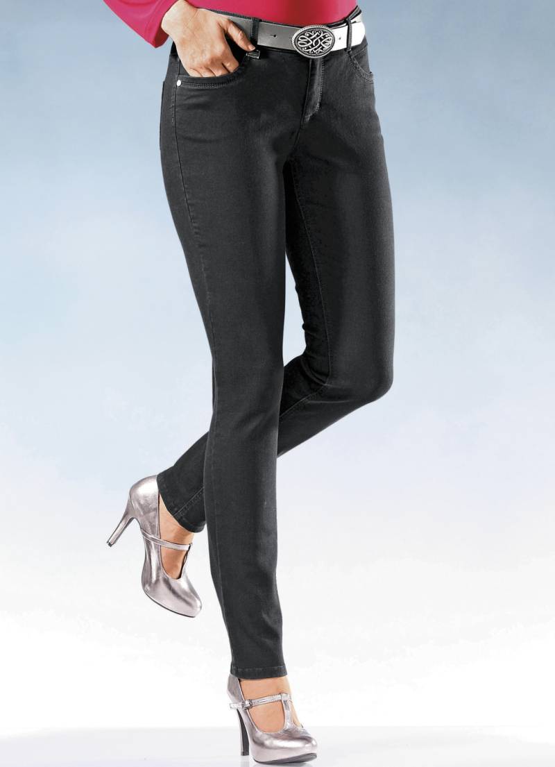 Magic-Jeans in 11 Farben, Schwarz, Größe 42 von ASCARI