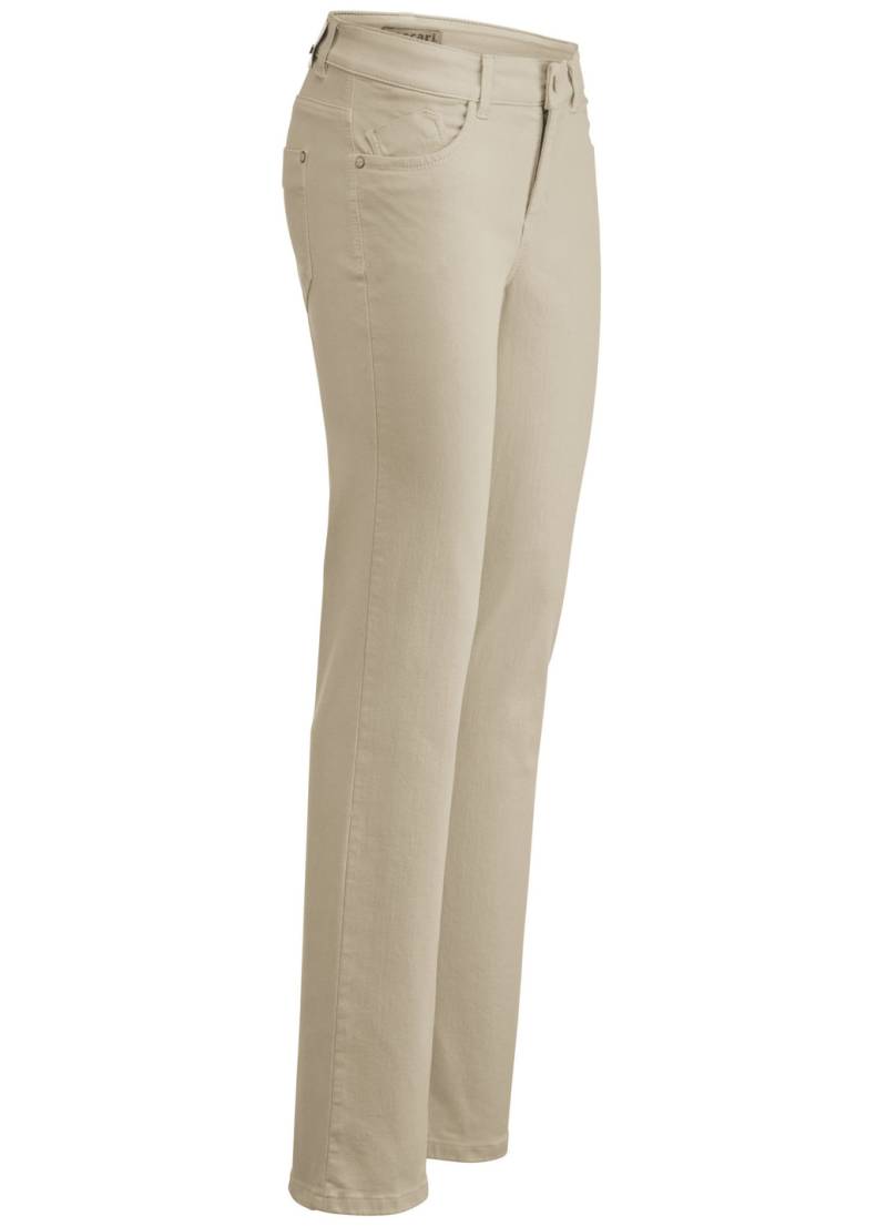 Magic-Jeans in 5-Pocket-Form, Beige, Größe 48 von ASCARI