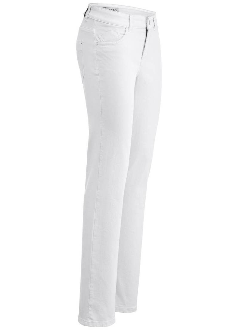 Magic-Jeans in 5-Pocket-Form, Weiss, Größe 17 von ASCARI