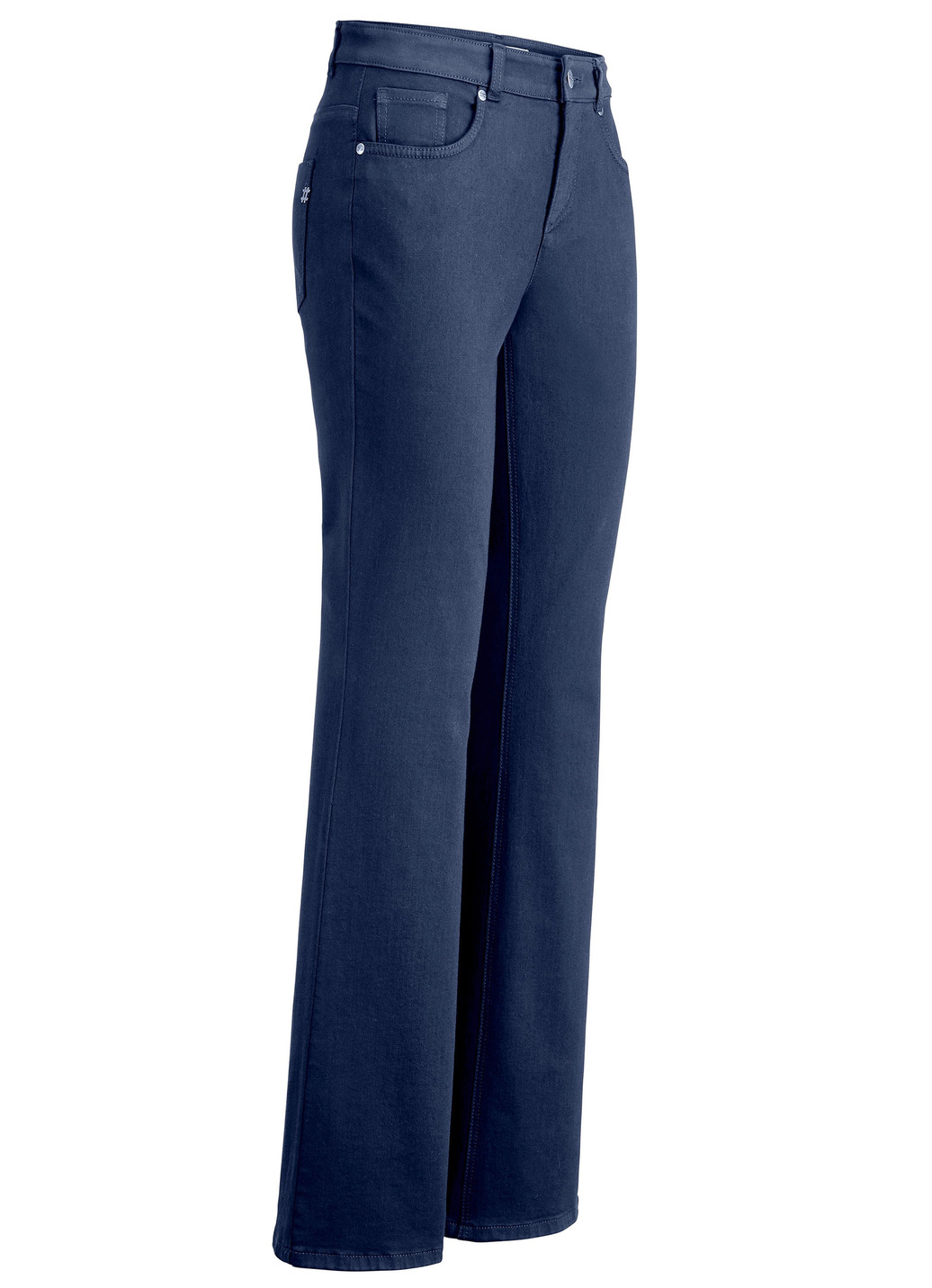 Magic-Jeans mit modisch weiterem Beinverlauf, Jeansblau, Größe 48 von ASCARI