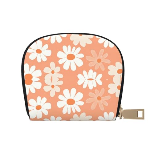 ASDJHFABKY Bohemia Karten-Set, Retro-Blumenmuster, Leder, Geldbörse, Autobesitzer, Lizenz- und Versicherungskartenhalter, 9 x 11 cm, A10, 9X11CM von ASDJHFABKY