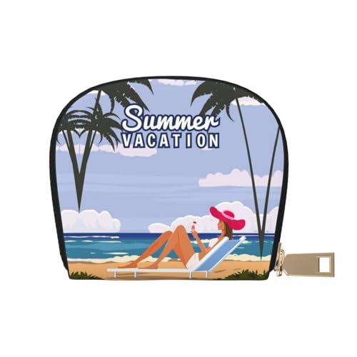 ASDJHFABKY Bohemia Karten-Set, Retro-Blumenmuster, Leder, Geldbörse, Autobesitzer, Lizenz- und Versicherungskartenhalter, 9 x 11 cm, A32, 9X11CM von ASDJHFABKY