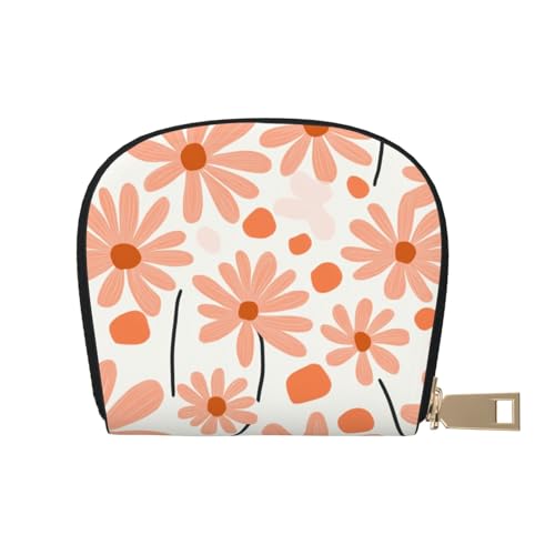 ASDJHFABKY Bohemia Karten-Set, Retro-Blumenmuster, Leder, Geldbörse, Autobesitzer, Lizenz- und Versicherungskartenhalter, 9 x 11 cm, a11, 9X11CM von ASDJHFABKY