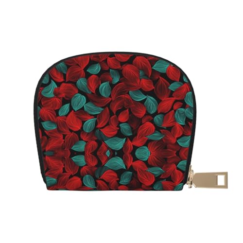 ASDJHFABKY Cosmic Cloud Card Pack Blau/Rot Weltraum Ledertasche Galaxie Glitzer Nebel Geldbörse Häufige Fahrer – Maut- und Gaskarten-Organizer, 9 x 11 cm, a11, 9X11CM von ASDJHFABKY