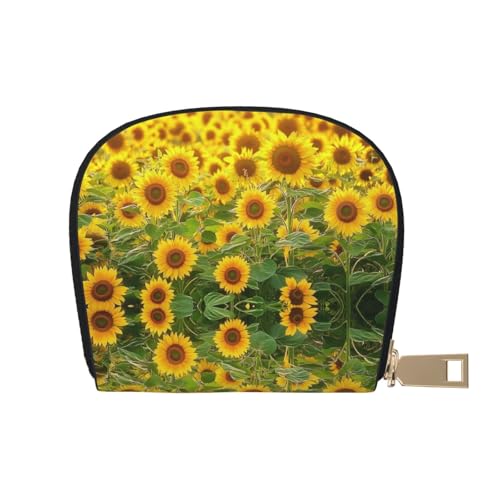 ASDJHFABKY Kartenpaket mit Blumenmuster in Vase, Naturlandschaft, Ledertasche, Blau-Weiß, Blumengeldbörse, Autobesitzer, Lizenz- und Versicherungskartenhalter, 9 x 11 cm, A32, 9X11CM von ASDJHFABKY