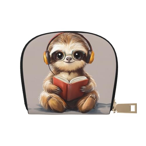 ASDJHFABKY Science-Fiction-Stil Kartenpaket mehrere Sterne Muster Ledertasche Mond Geldbörse Laufsportler – Freihändige Essential Carrier 9 x 11 cm, A10, 9X11CM von ASDJHFABKY