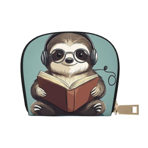 ASDJHFABKY Science-Fiction-Stil Kartenpaket mehrere Sterne Muster Ledertasche Mond Geldbörse Laufsportler – Freihändige Essential Carrier 9 x 11 cm, a11, 9X11CM von ASDJHFABKY