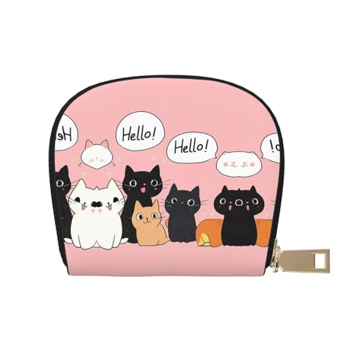 ASDJHFABKY Süße Kartenpackung lila Pilze Ledertasche Pilze Geldbörse Sommer Festival Fans – schweißfester Kartenschutz 9 x 11 cm, A18, 9X11CM von ASDJHFABKY