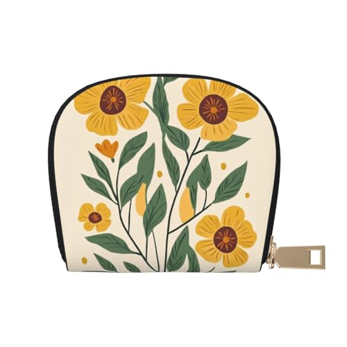 ASDJHFABKY Süße Kartenpackung lila Pilze Ledertasche Pilze Geldbörse Sommer Festival Fans – schweißfester Kartenschutz 9 x 11 cm, A20, 9X11CM von ASDJHFABKY