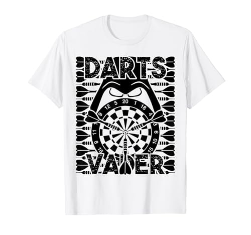Darts Vader - Witziges Herren Dart Shirt für Darts von ASDNS