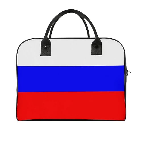 ASDTEHCY Reise-Handtasche, Russische Flagge, lässige Umhängetasche, Umhängetasche, Messenger-Tasche, Russische Flagge, Einheitsgröße von ASDTEHCY