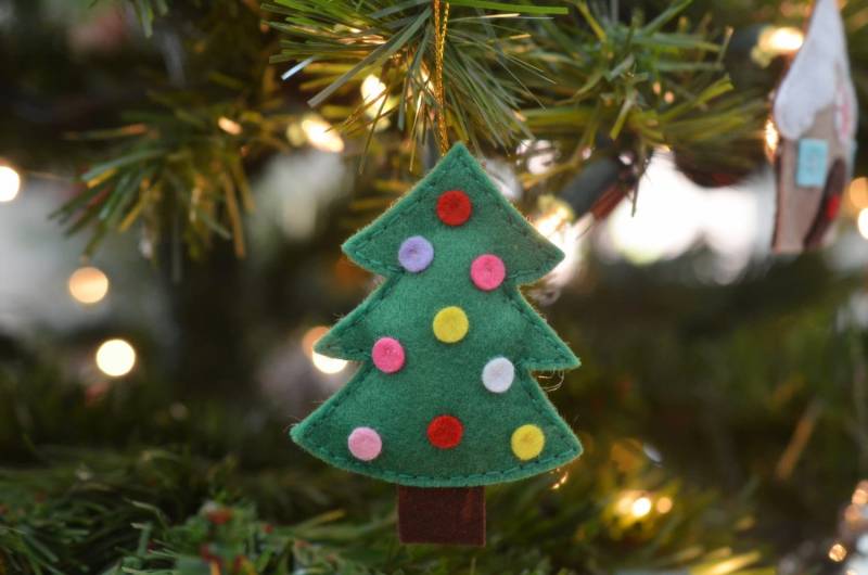 Filz Puffy Weihnachtsschmuck/ Baumschmuck/ Weihnachtsbaum | Pf005 von ASECUSA