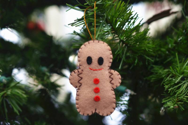 Filz Puffy Weihnachtsschmuck/Baumschmuck Lebkuchen | Pf002 von ASECUSA