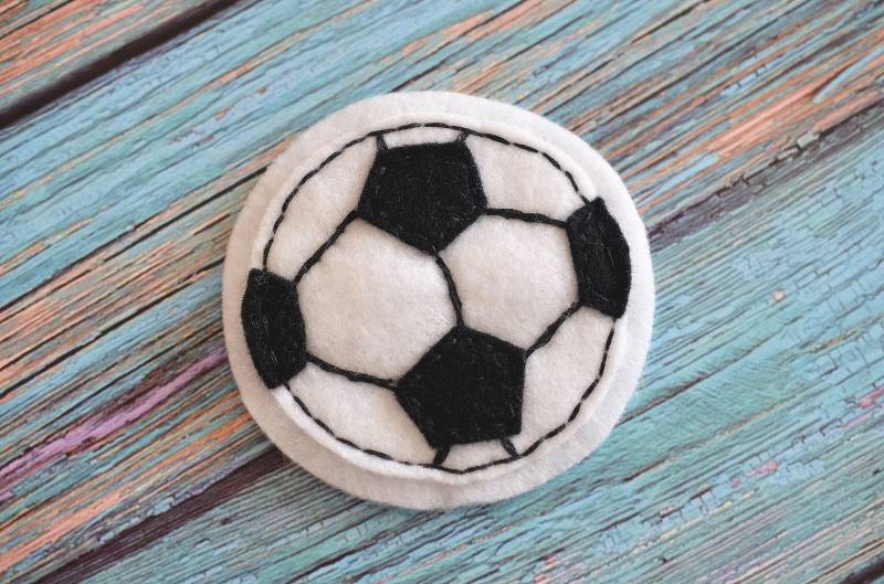 Neu 6Er Set Handarbeit Großer Filz Fußball-Weiß | Ft170 Neu 6Er Set Handarbeit Großer Filz Fußball-Weiß | Ft170 von ASECUSA
