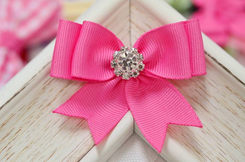 Neu Satz Von 2st Handgemachte Grosgrain BowDunkle Nelke | Gr1150 von ASECUSA