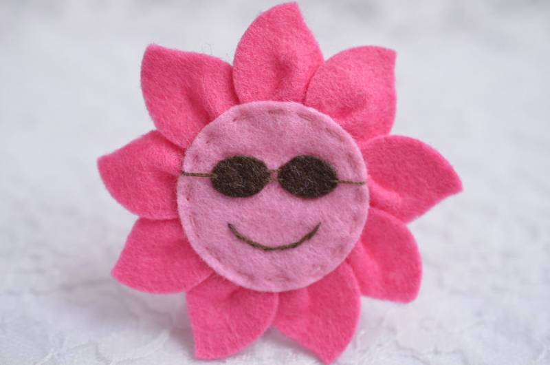 Satz Von 6Pcs Filz Sonne AppliqueBaby Rosa/Dunkel Nelke | Ft990 Satz Von 6Pcs Filz Sonne AppliqueBaby Rosa/Dunkel Nelke | Ft990 von ASECUSA