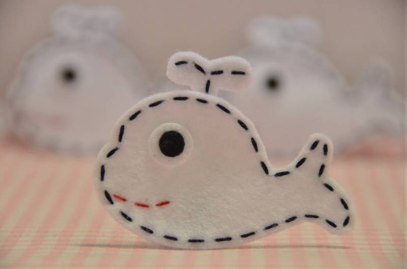 Satz Von 6st Handgemacht Filz WalWeiß | Ft941 von ASECUSA