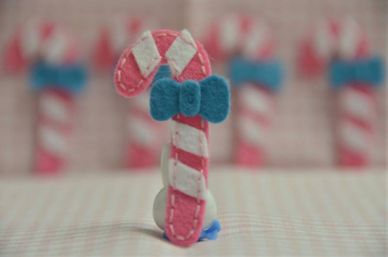 Set Von 6 Stück Handgemachte Candy Cane Dark Canation | Ft859 Set Von 6 Stück Handgemachte Candy Cane Dark Canation | Ft859 von ASECUSA