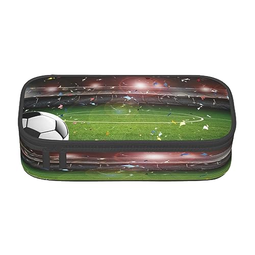 ASEELO Federmäppchen, afrikanisches Ritual, ethnische Tribal-Masken, großes Federmäppchen, hohe Aufbewahrungsbox, für Kinder, Damen, Herren, Schule, Büro, Stadion Fußball Arena Sports, pencil case, von ASEELO