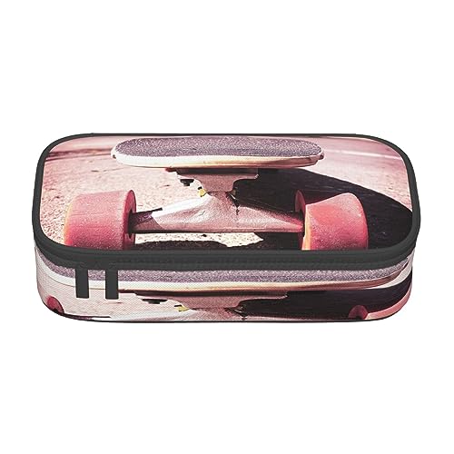 ASEELO Federmäppchen Wikinger-Boot, großes Federmäppchen für Kinder, Damen, Herren, Schule, Büro, Skateboard, pencil case, Beauty Case von ASEELO