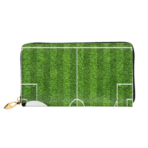 Leder Geldbörse Neugieriges Häschen Kaninchen Münze Geldbörse Geldbörse Münzbeutel Aufbewahrungstasche Reißverschluss Geld Geldbörsen Tasche für Damen Herren, Fußballsport, Leather wallet, Münzbeutel von ASEELO