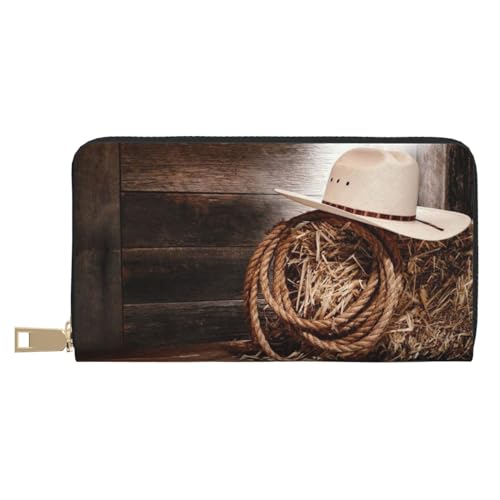 Ledergeldbörse, Münzgeldbörse, Münztasche, 3D-Basketball-Leder-Aufbewahrungstasche, Reißverschluss, Geldbeutel, Tasche für Damen, Herren, Kinder, American West Rodeo Hut, Leather Wallet, Münztasche von ASEELO