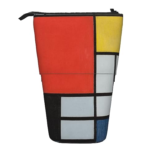 Teleskop-Federmäppchen, blauer Schmetterling, grüner Schmetterling und Stein, Schreibwaren, Federmäppchen, Make-up-Tasche, tragbare Büro-Schreibwaren-Tasche für Teenager, Mädchen, Erwachsene, von ASEELO