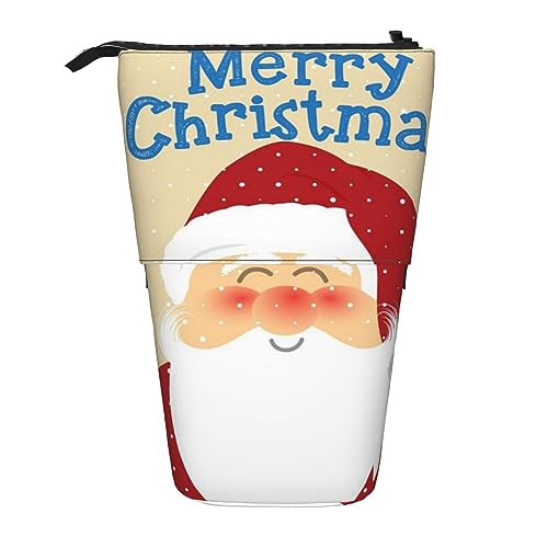 Teleskop-Federmäppchen, süßes Eis, Schreibwaren, Federmäppchen, Make-up-Tasche, tragbare Büro-Schreibwaren-Tasche für Teenager, Mädchen, Erwachsene, Weihnachten, Pencil Telescopic, Kosmetikkoffer von ASEELO