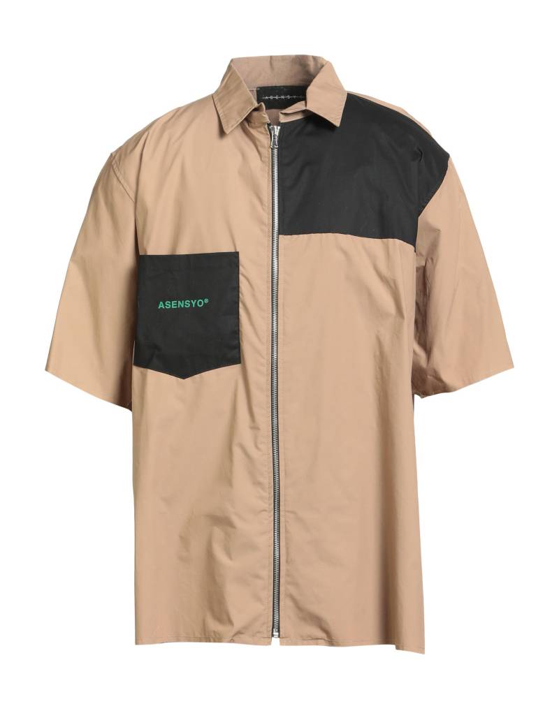 ASENSYO Hemd Herren Sand von ASENSYO