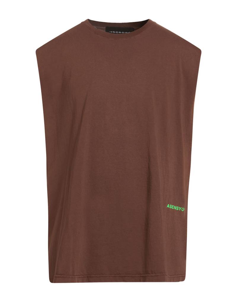 ASENSYO T-shirts Herren Braun von ASENSYO