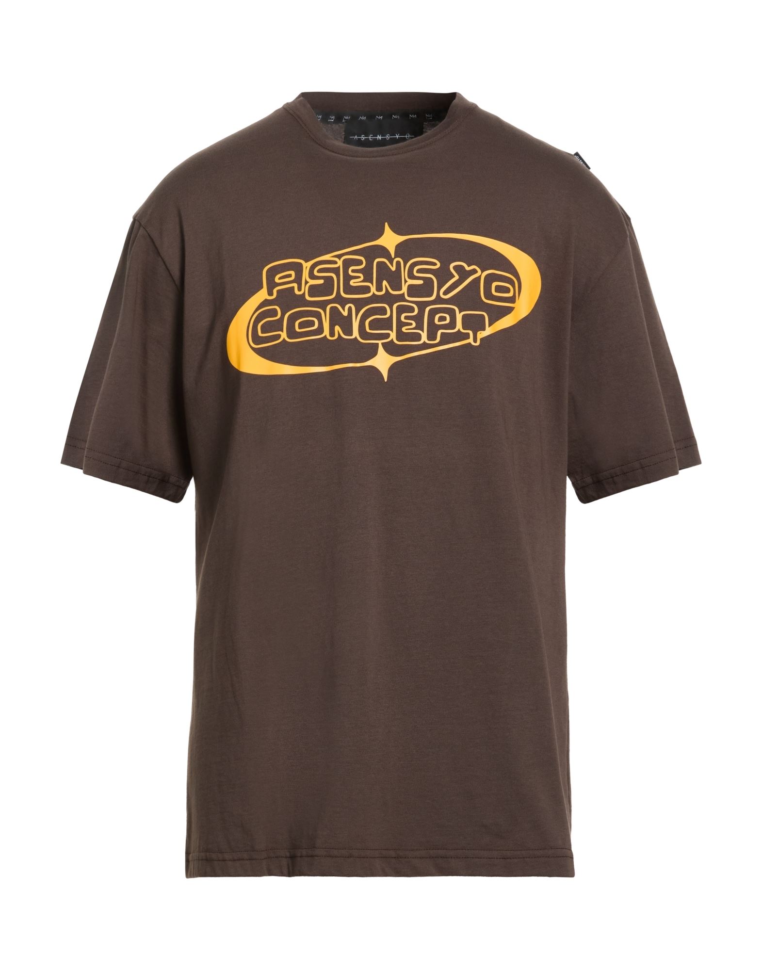 ASENSYO T-shirts Herren Braungrau von ASENSYO