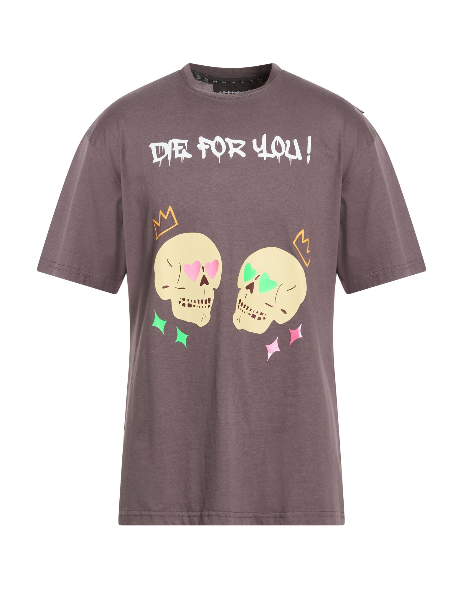 ASENSYO T-shirts Herren Grau von ASENSYO