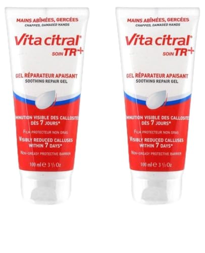 Vita Citral Pflege TR+ Beruhigendes Reparaturgel, 100 ml, 2 Tuben von Vulendu