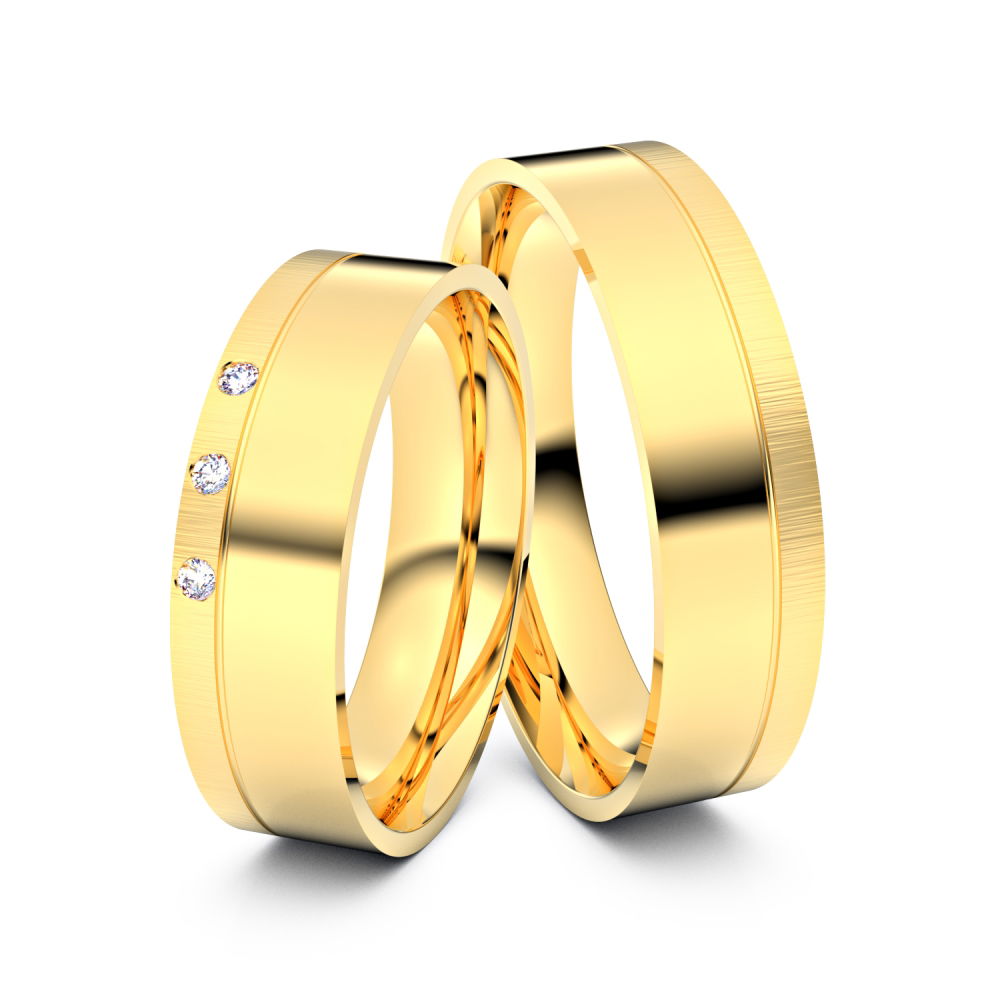 Trauringe Dresden 333er Gelbgold - 2391 von Juwelier-Schmuck