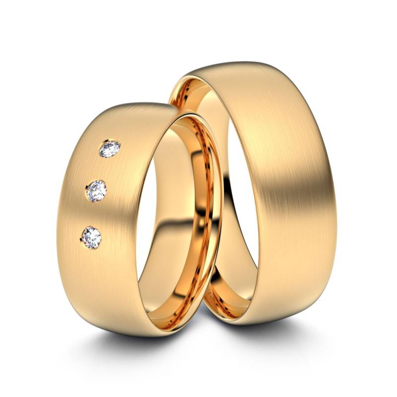 Trauringe Freiberg 333er Roségold - 8254 von Juwelier-Schmuck