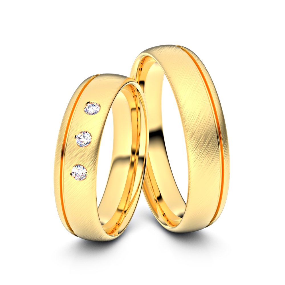 Trauringe Singen 750er Gelbgold - 4485 von Juwelier-Schmuck