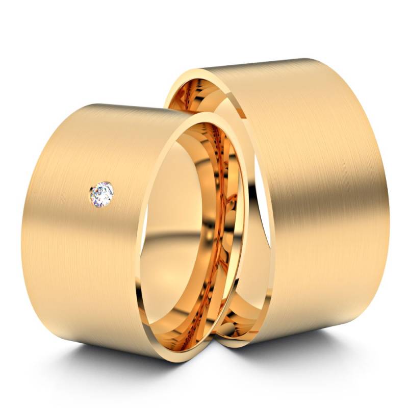 Trauringe Steinfurt 750er Roségold - 8472 von Juwelier-Schmuck