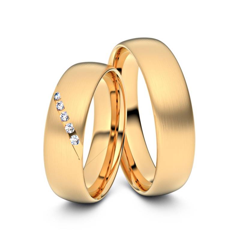 Trauringe Stralsund 750er Roségold - 8237 von Juwelier-Schmuck