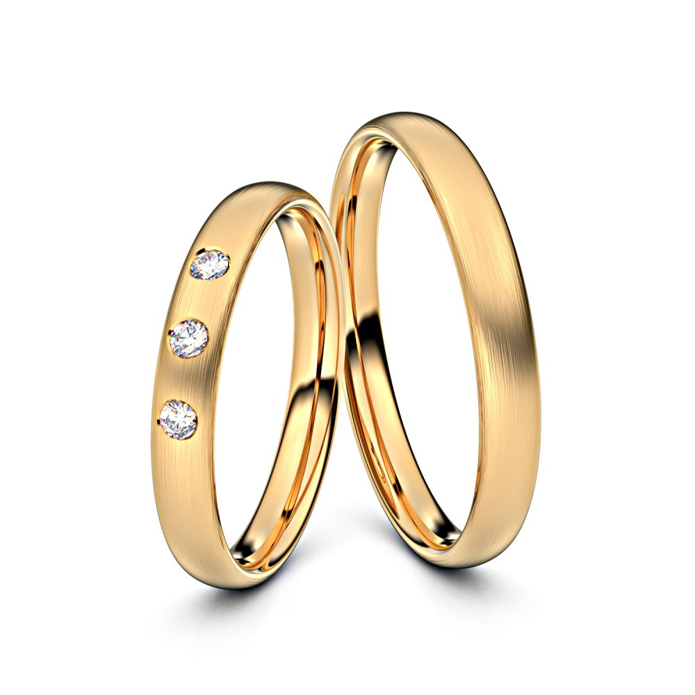 Trauringe Wittenberg 333er Roségold - 8245 von Juwelier-Schmuck