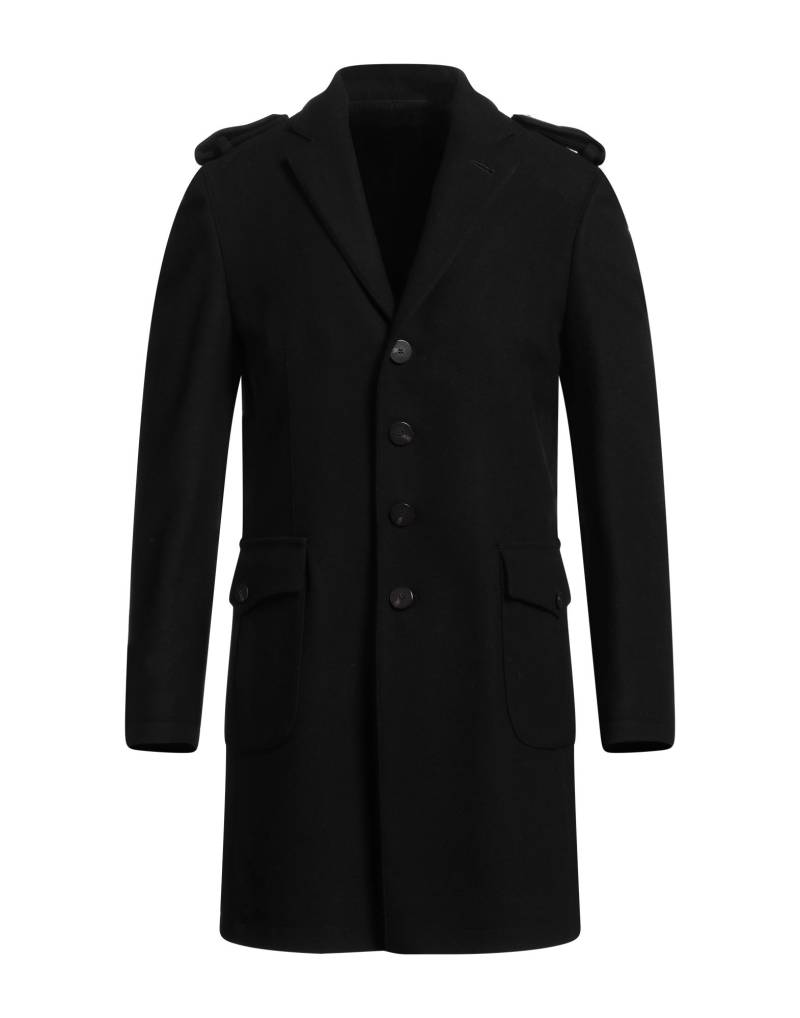 ASFALTO Mantel Herren Schwarz von ASFALTO