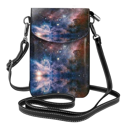 ASFgda Damen Universe Milky Way Galaxy Printed Small Messenger Bag With Credit Card Slot Mobile Wallet ASFgda Damen Universe Milky Way Galaxy Printed Small Messenger Bag With Credit Card Slot Mobile Wallet von ASFgda